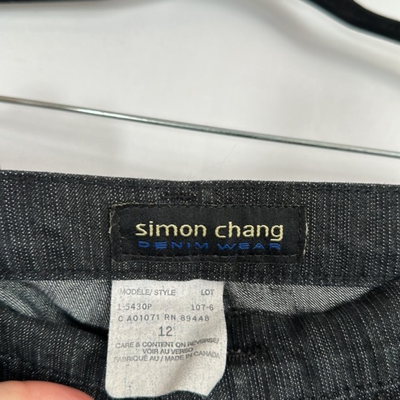 Simon Chang Black Straight Jeans - Picture 8 of 8
